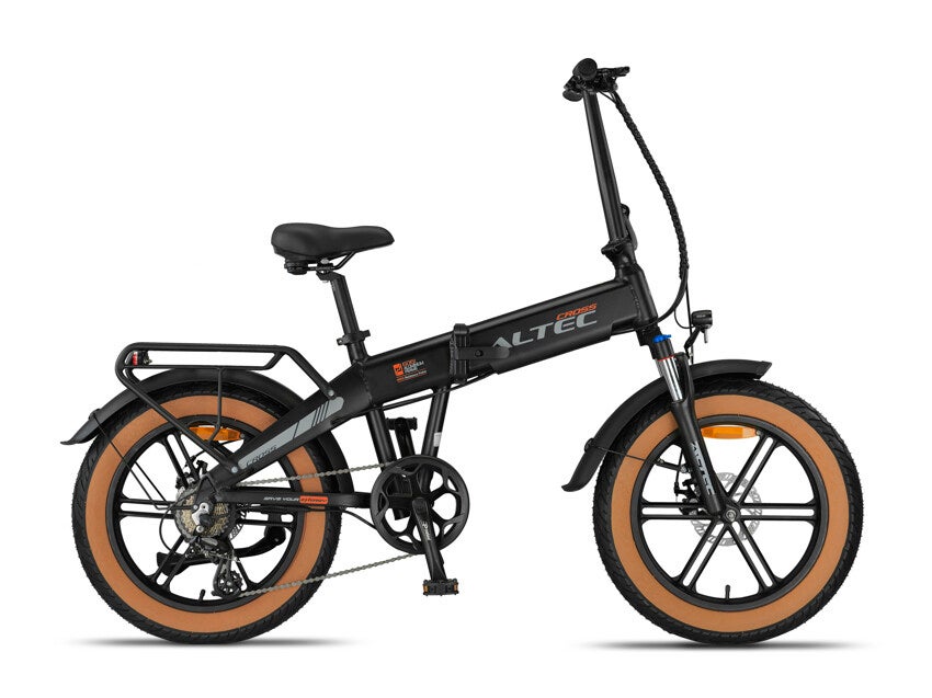 Altec Cross E-bike Fatbike Vouwfiets 20 inch