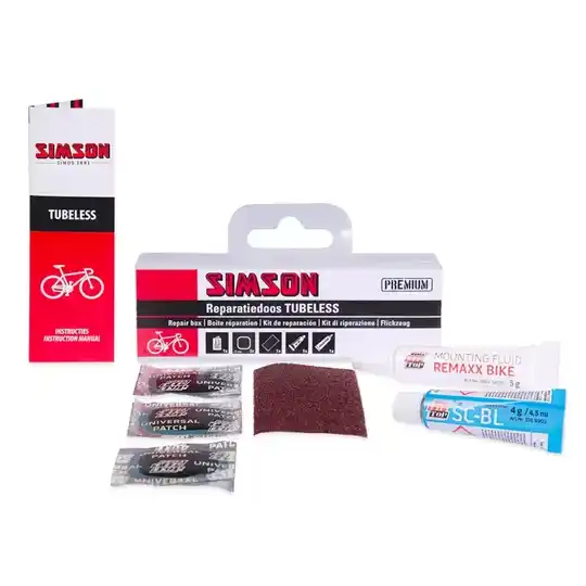 Simson reparatiedoos Tubeless