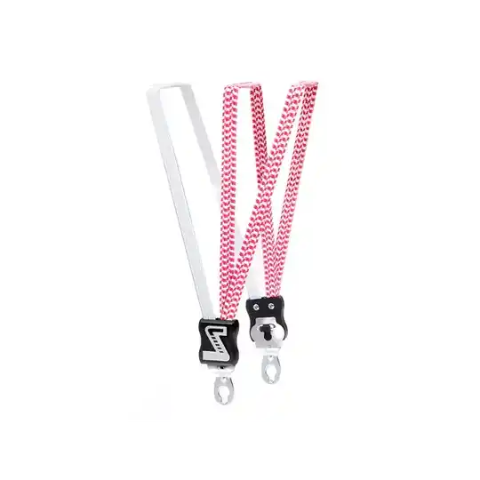 Simson Snelbinder Kort wit-roze