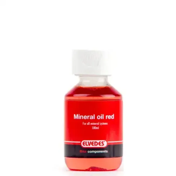 Elvedes mineraal olie 100ml rood