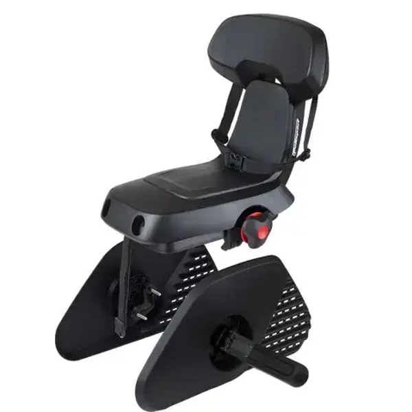 Polisport achterzitje Guppy Junior zwart