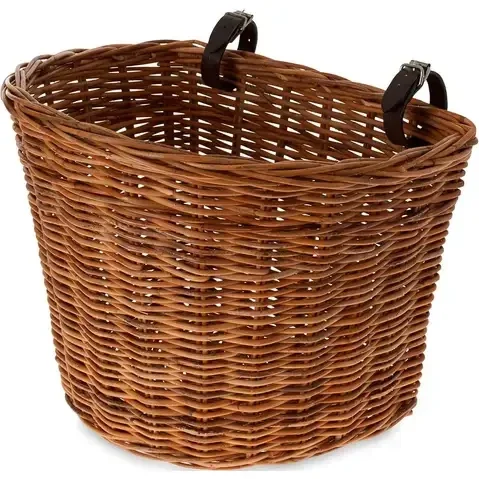 Basil mand riet Darcy L 42L naturel 39x34x32cm