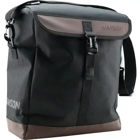 Simson fietstas enkel Urban nachtzwart 15L