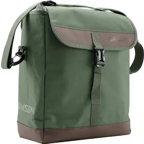 Simson fietstas enkel Urban olijfgroen 15L