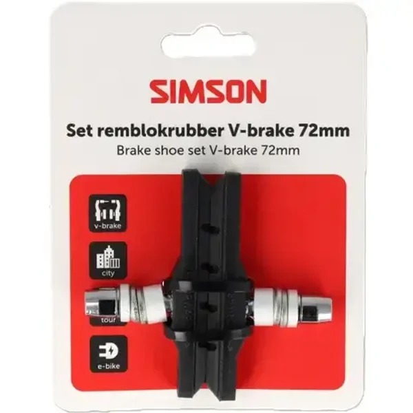 Simson remblok V-brake 72mm