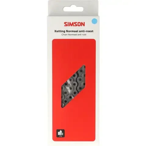 Simson ketting Anti-roest 1/2x1/8
