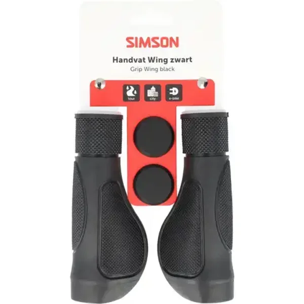 Simson handvatten Wing zwart