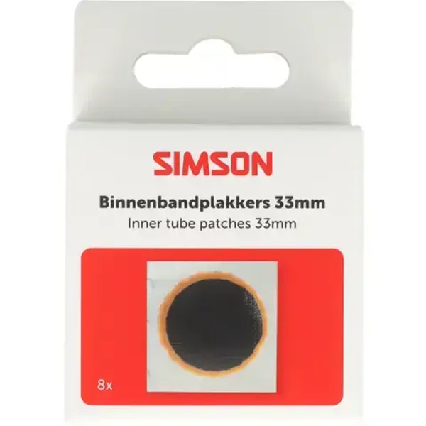 Simson binnenbandpleisters 33mm (8)