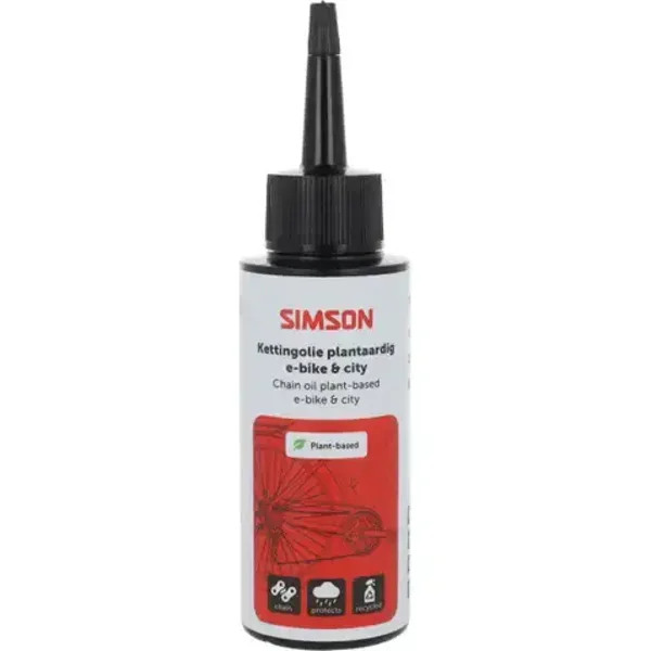 Simson kettingolie plantaardig E-bike en city bike 100ml
