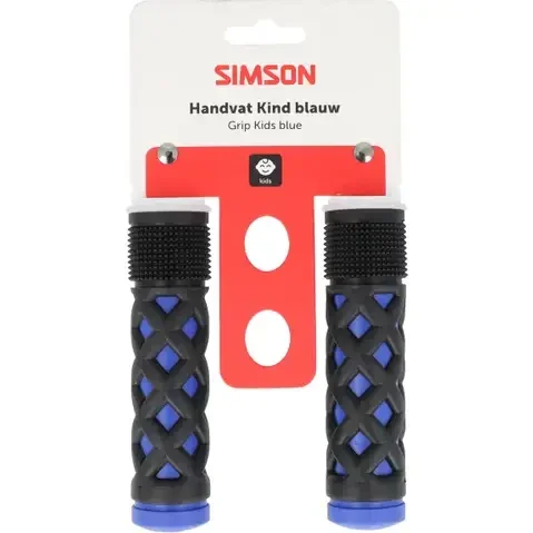 Simson handvatten kinder kobalt/zwart