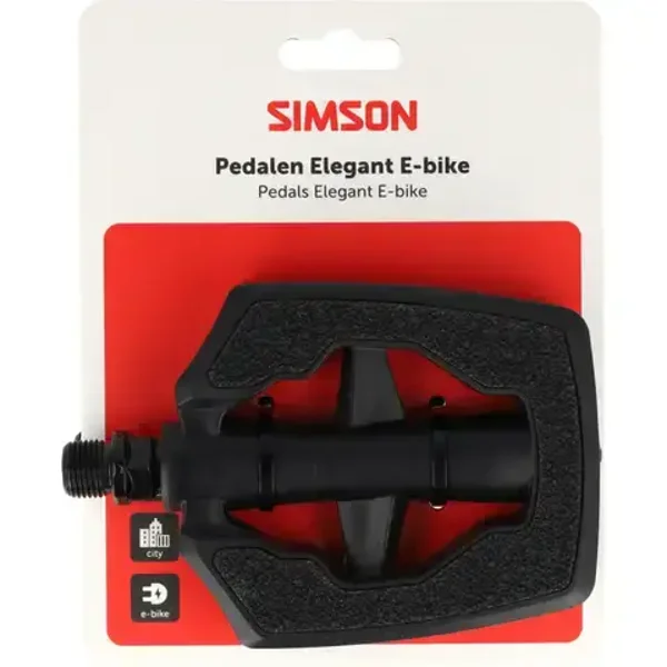 Simson pedalen Elegant E-bike supergrip