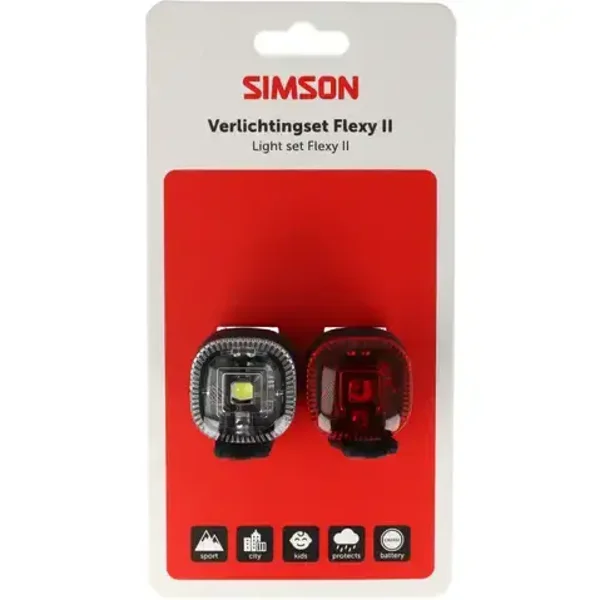 Simson verlichtingsset Aurora Flexy II