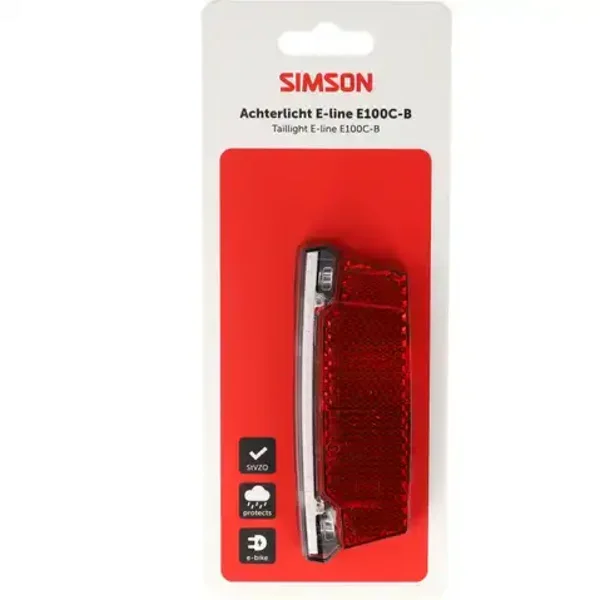 Simson achterlicht Aurora E-line E100C-B