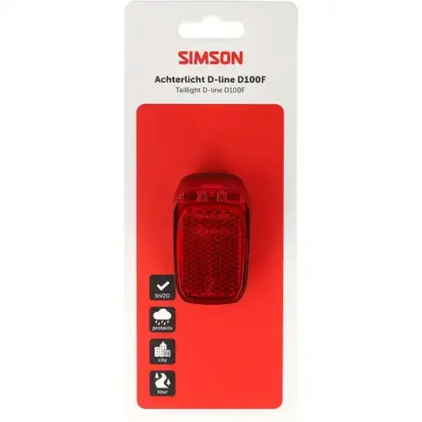 Simson achterlicht Aurora D-line D100F