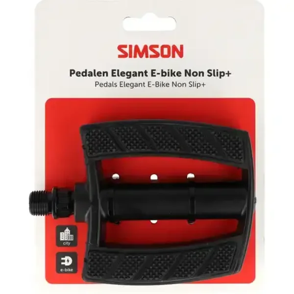 Simson pedalen Elegant E-bike non slip+