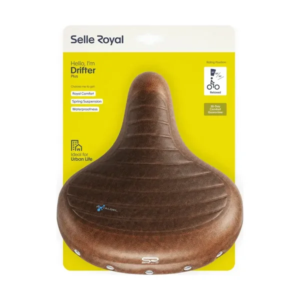 Selle Royal zadel Drifter Plus 5111 bruin