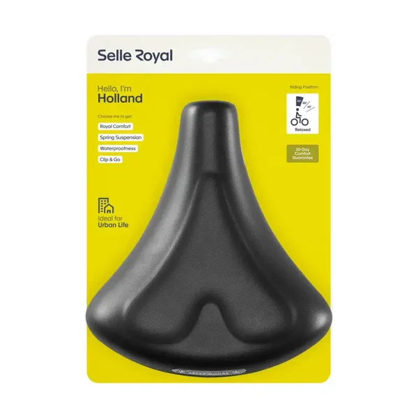 Selle Royal zadel Holland 82615G zwart