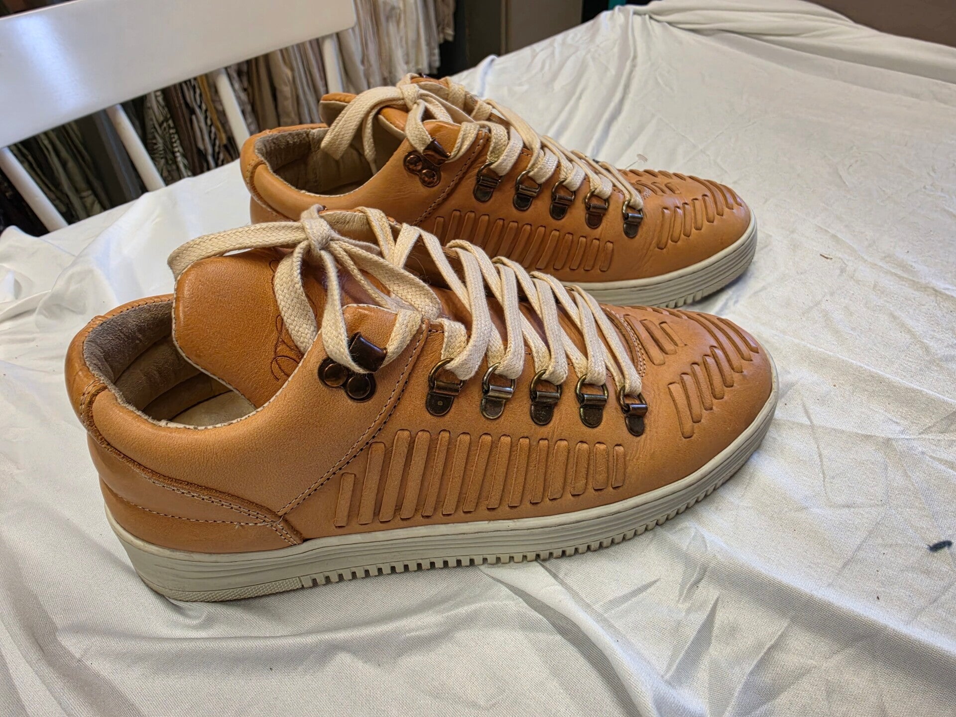 Filling pieces gevlochten