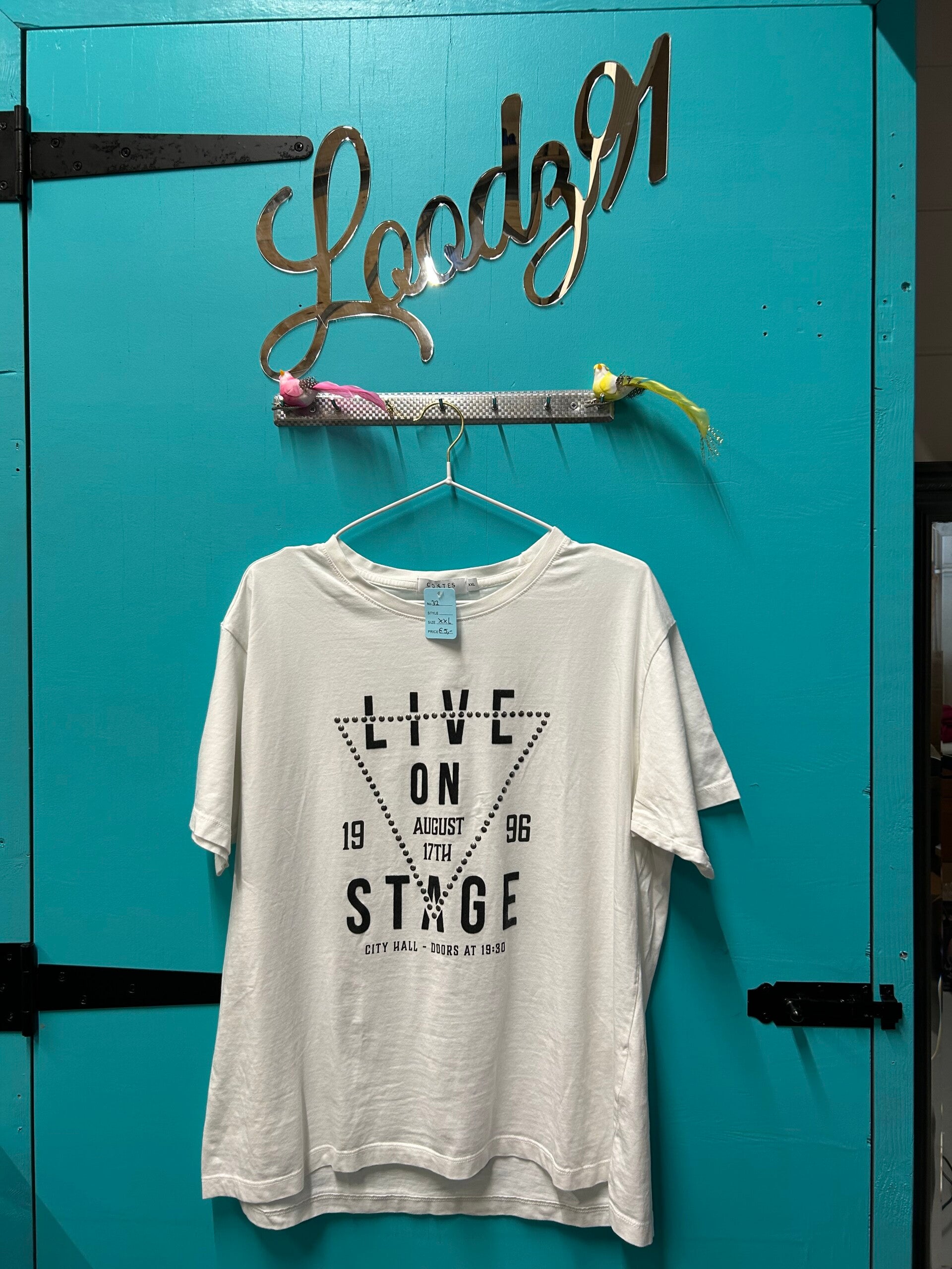 Costes T-shirt met nikkels