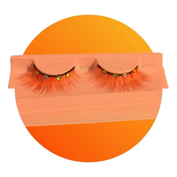 Red Decorative Lashes
