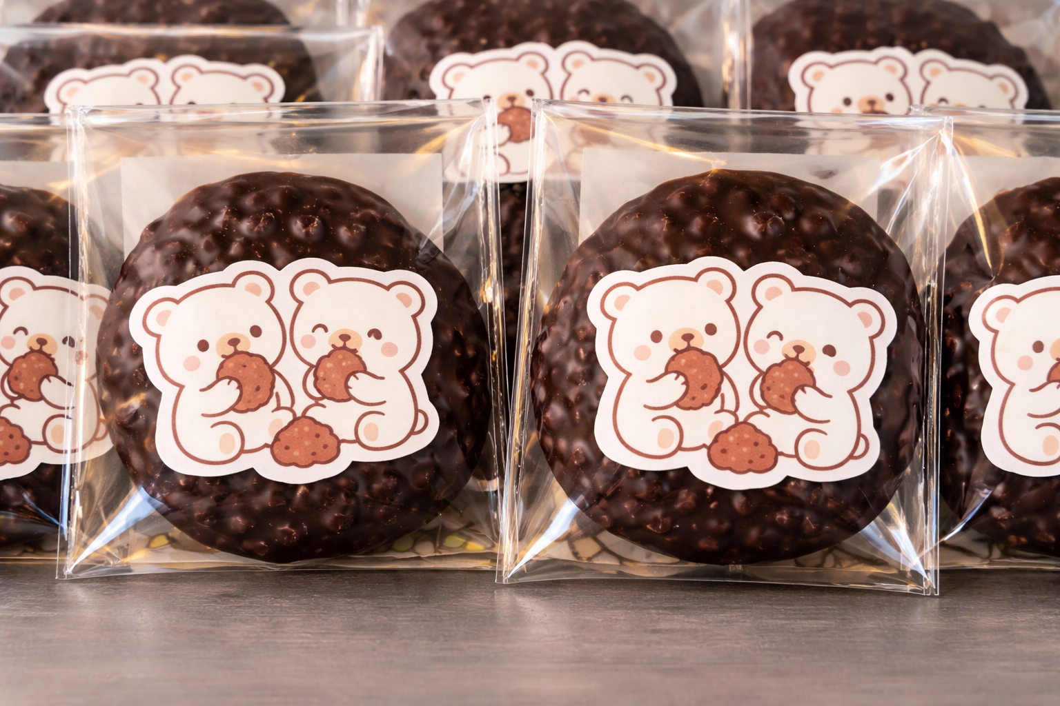 2oz Milk & Dark Chocolate Cluster 🍫🤎