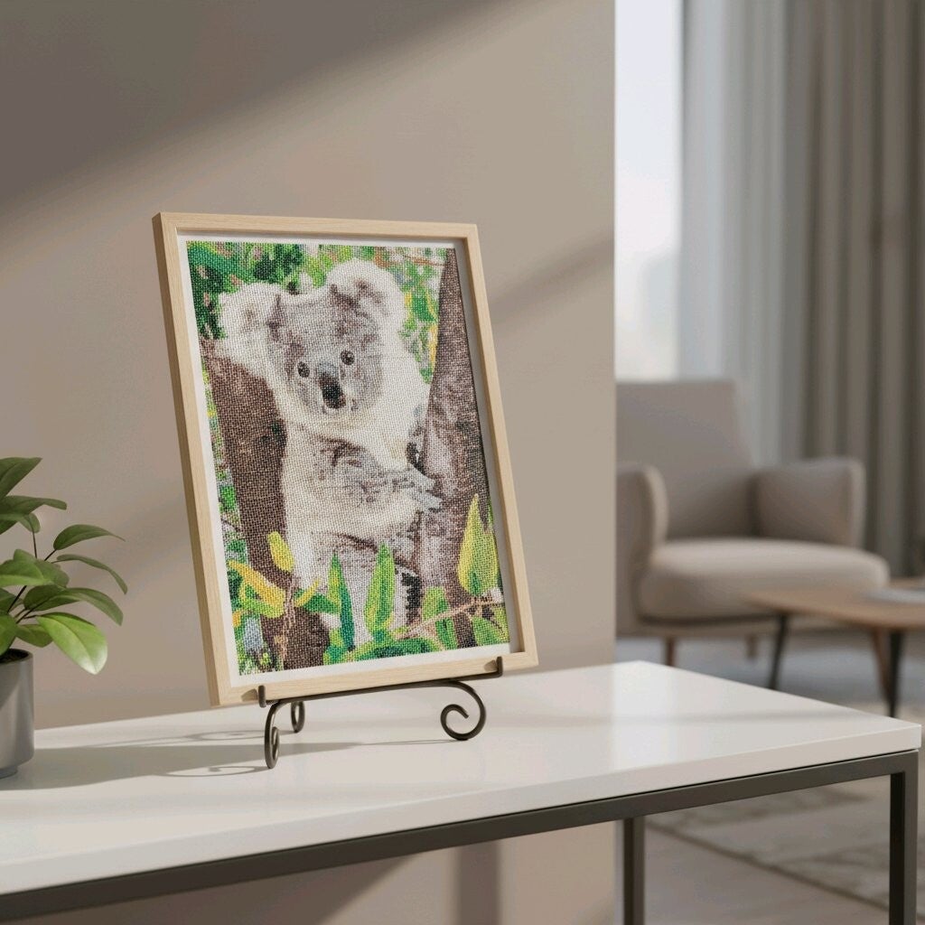 Koala, 30x40 cm, rond