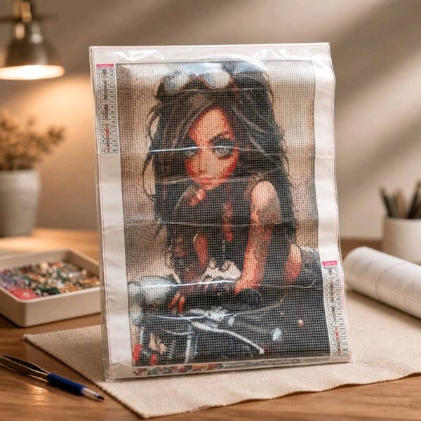 Kit Femme n°1, 30x40 cm, rond