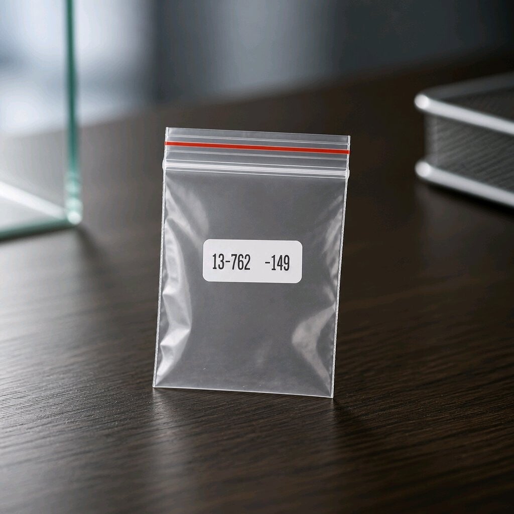 Pack de 20 sachets refermables pour strass