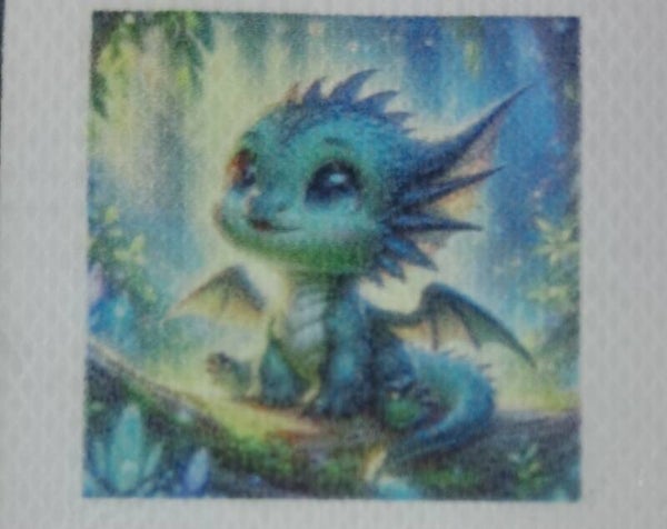 Dragonneau bleu-vert