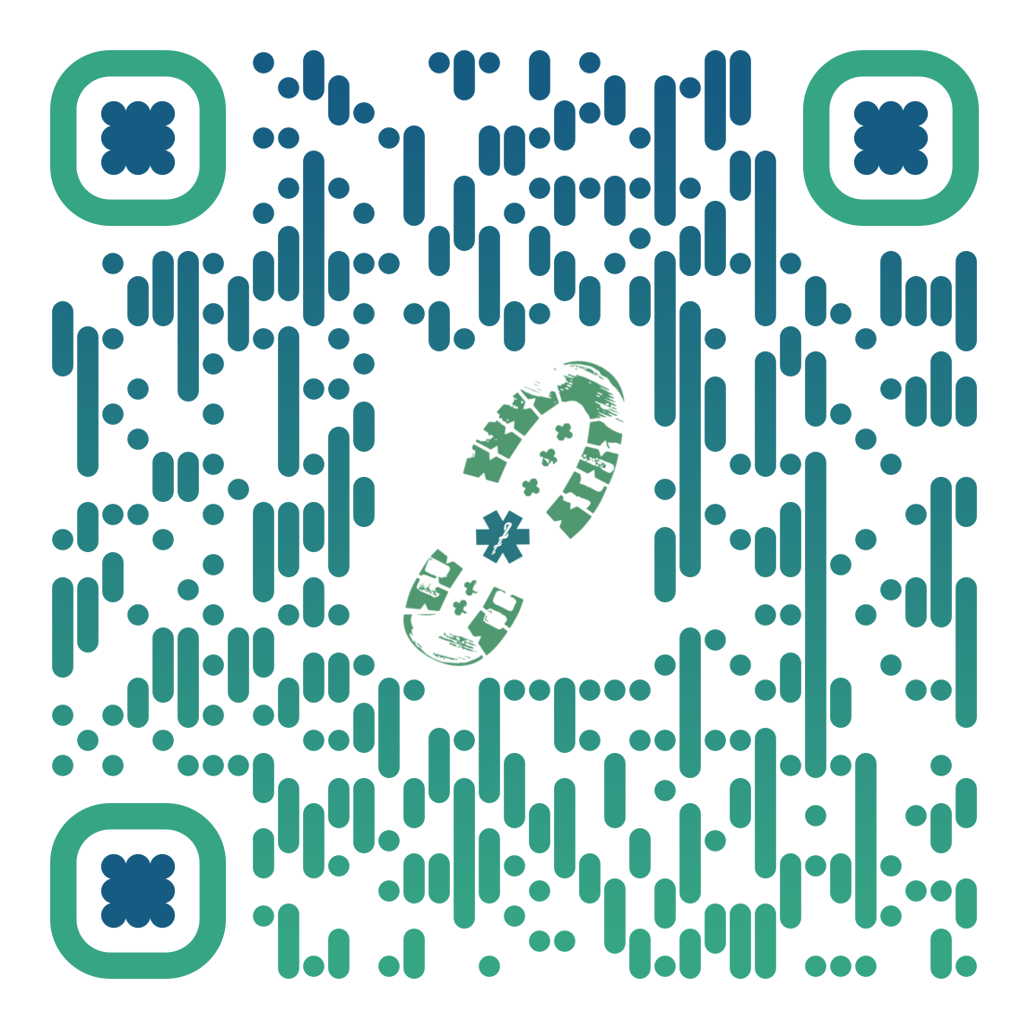 QR-kód a WERA WhyDonate adományozási oldalához