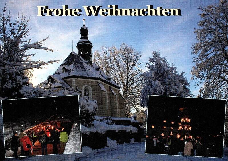 Weihnachtskarte Steinbach