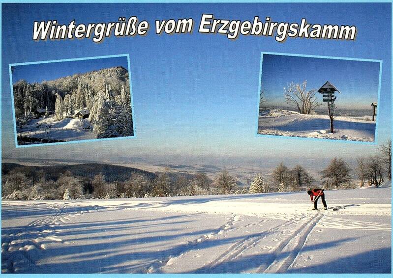 Winter im oberen Erzgebirge