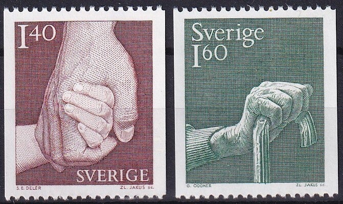 Zweden - 1980 - Zorg - Postfris