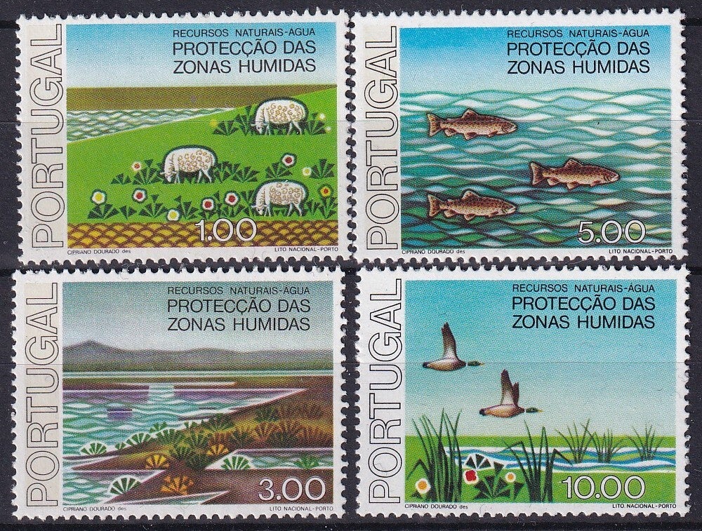 Portugal - 1976 - Europese meeloper / Natuur - Postfris
