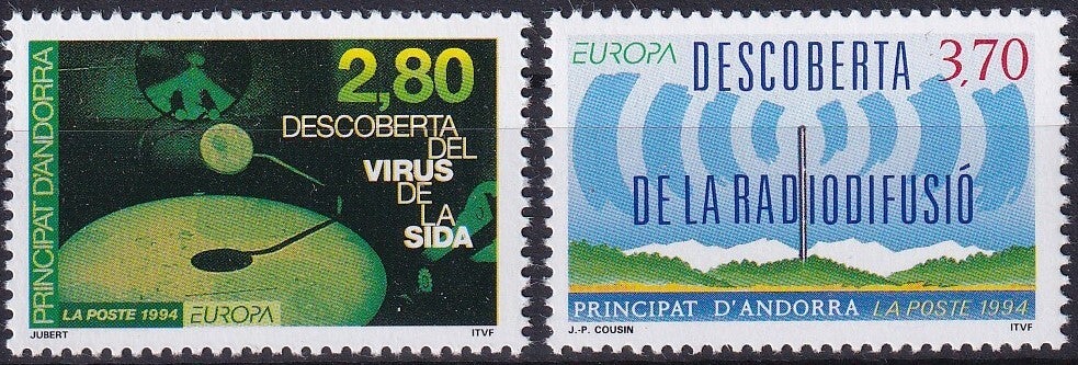 Frans Andorra - 1994 - Europa - Postfris