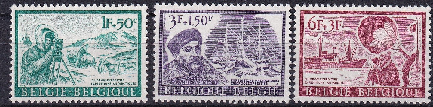 Belgie - 1966 - Expeditie - Postfris