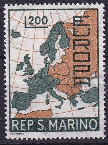 San Marino - mi 890 - 1967 - Postfris