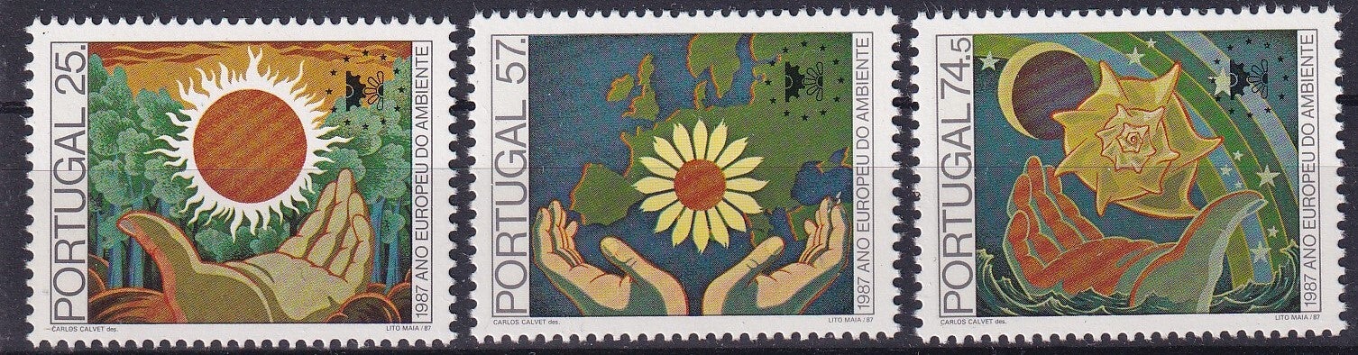 Portugal - 1987 - Europese meeloper / Natuur - Postfris