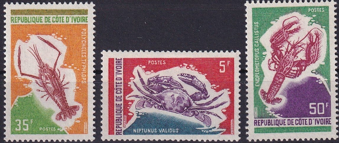 Ivoorkust - 1971 - Krabben - Postfris