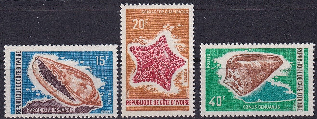 Ivoorkust - 1971 - Schelpen - Postfris
