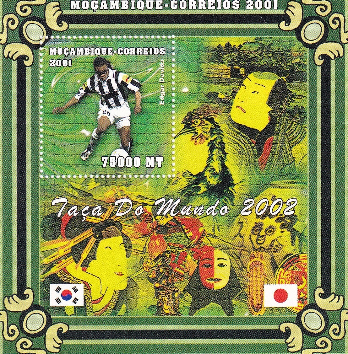 Mozambique - 2001 - Voetbal - Postfris