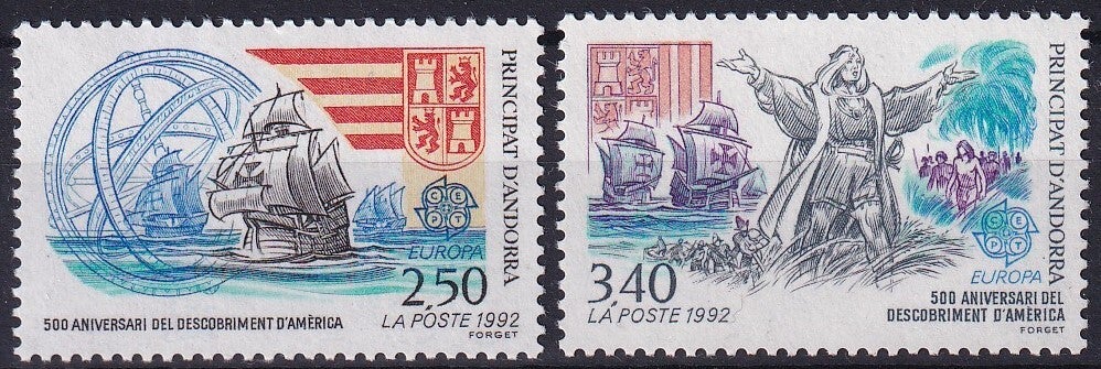 Frans Andorra - 1992 - Europa - Postfris