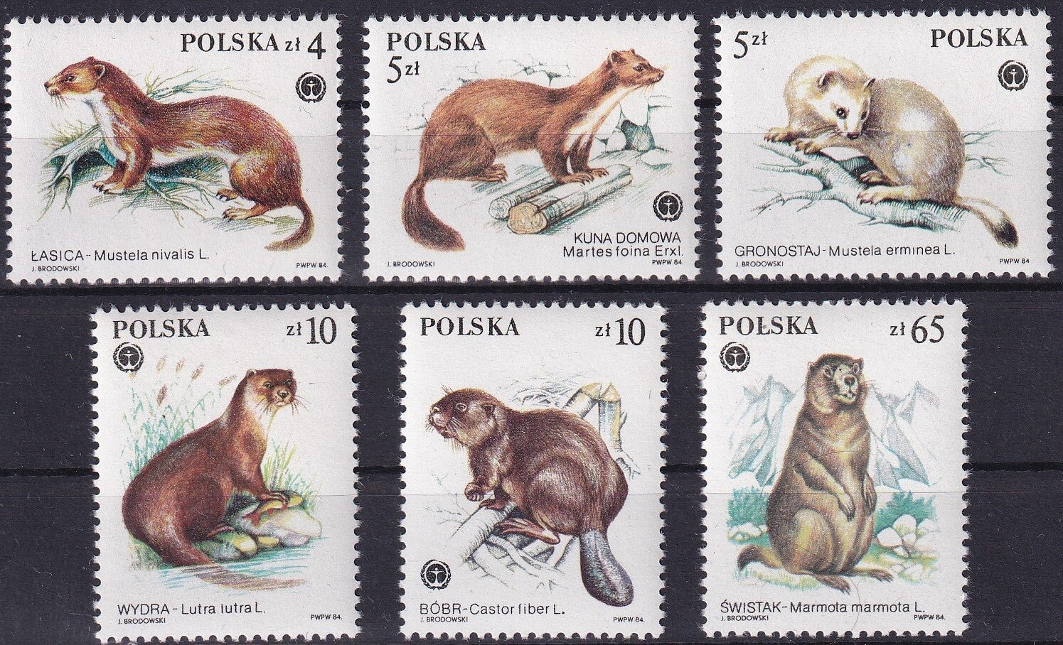 Polen - 1984 - Dieren - Postfris