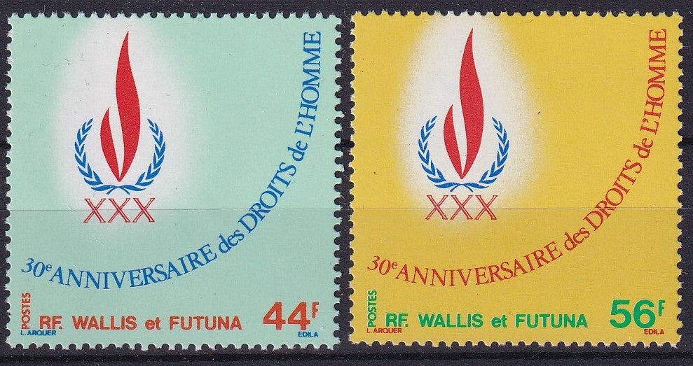 Wallis et Futuna - 1978 - Mensenrechten - Postfris