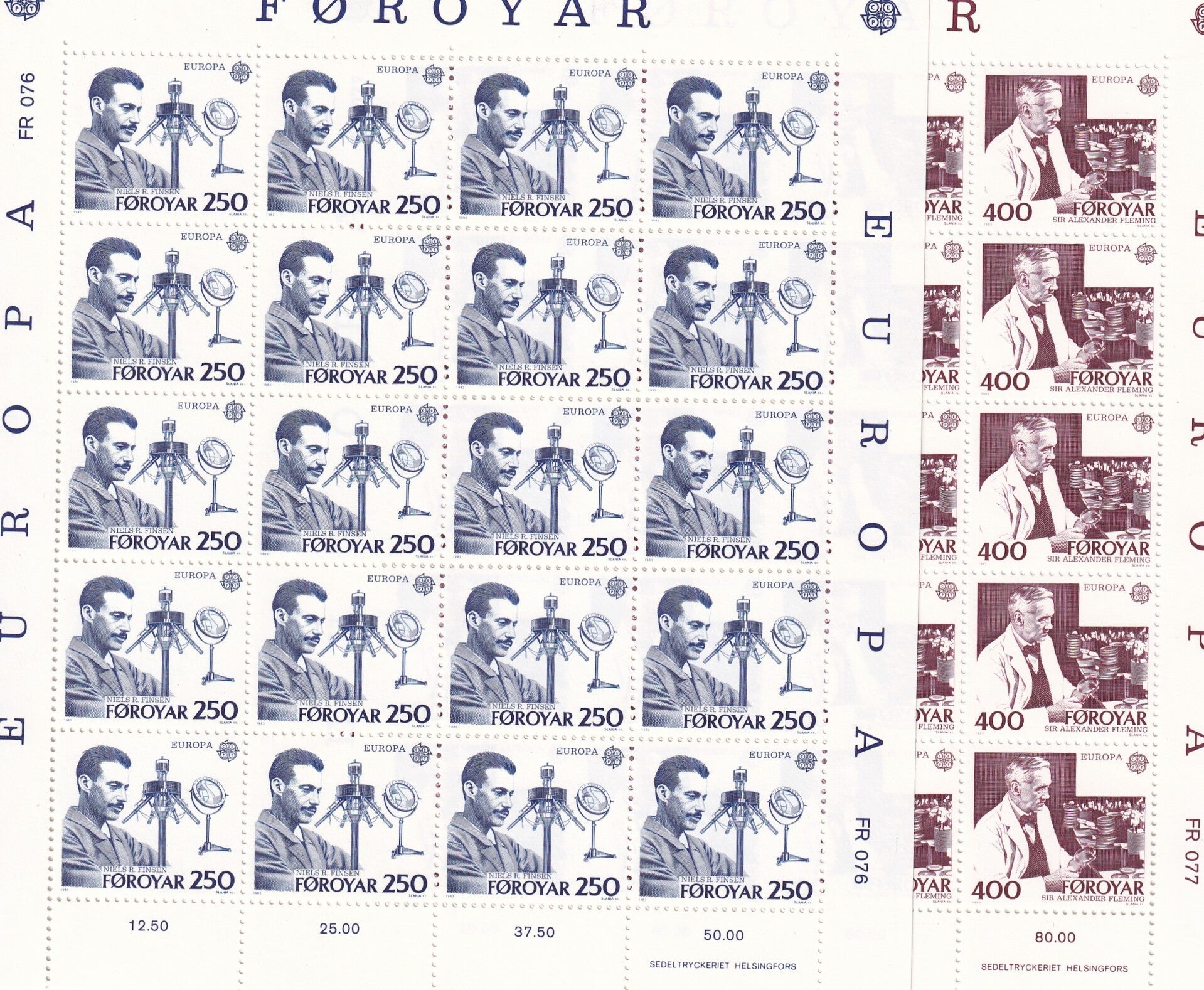 Faroer - 1983 - Europa - Postfris