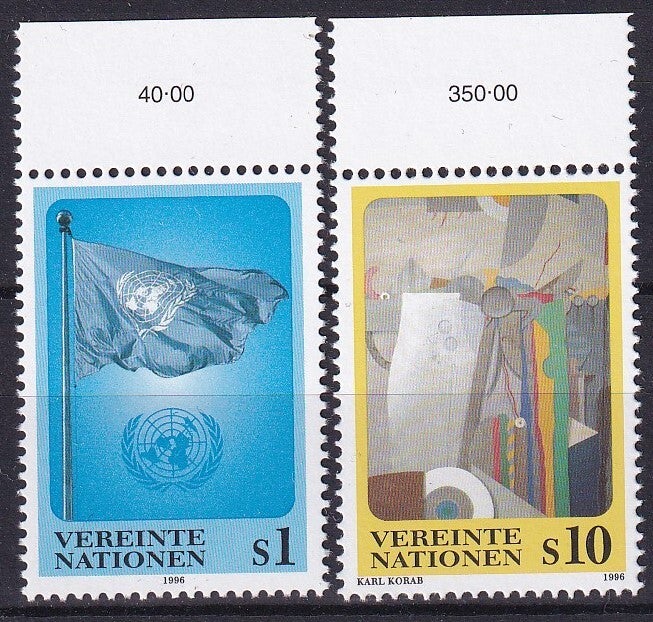 Verenigde Naties Wenen - 1996 - Definitives - Postfris