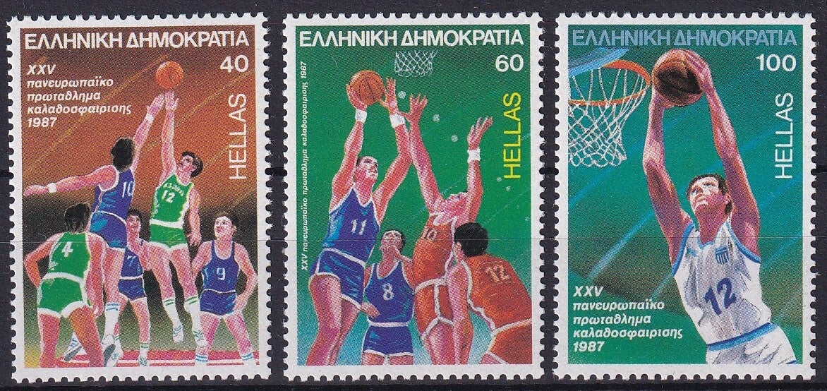 Griekenland - 1987 - Europese meeloper - Postfris