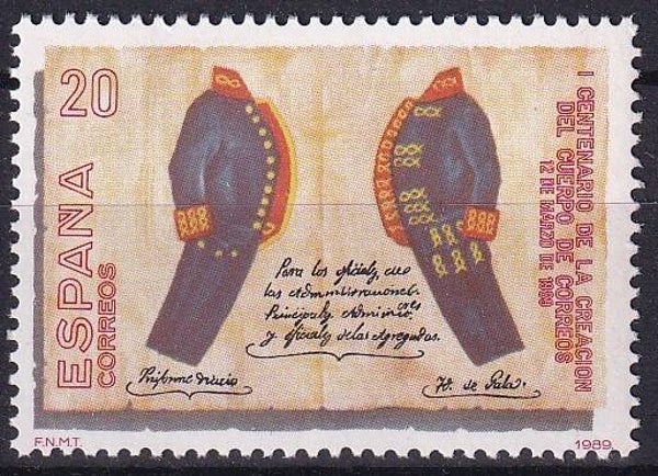 Spanje - 1989 - Post - Postfris