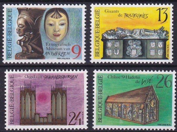 Belgie - 1988 - Cultuur - Postfris