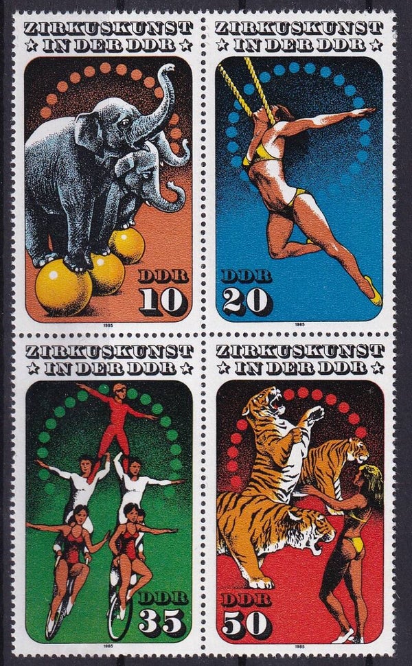 DDR - 1985 - Circus - Postfris